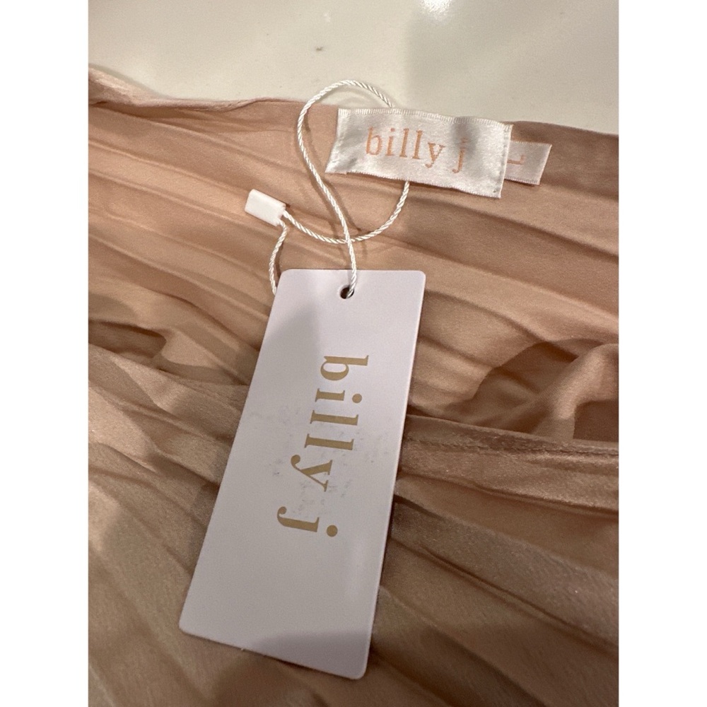 NWT Billy J Elegant One-Shoulder Dress - Picture 12 of 12